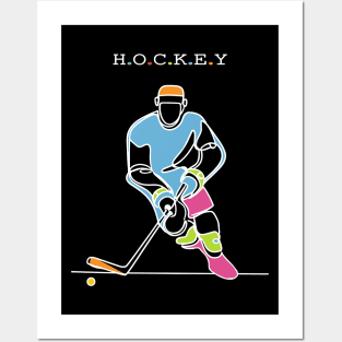 Hockey Sport Posters and Art